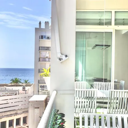 Luxurious 2 Bedrooms Apartment, 30 Meter From Beach Nizza Exterior foto